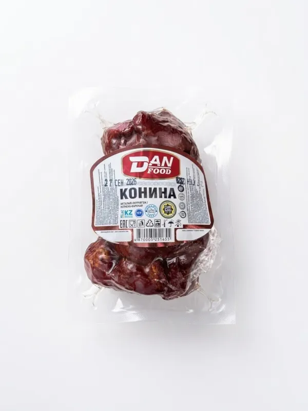 Конина копчено-вареная "Dan Food"