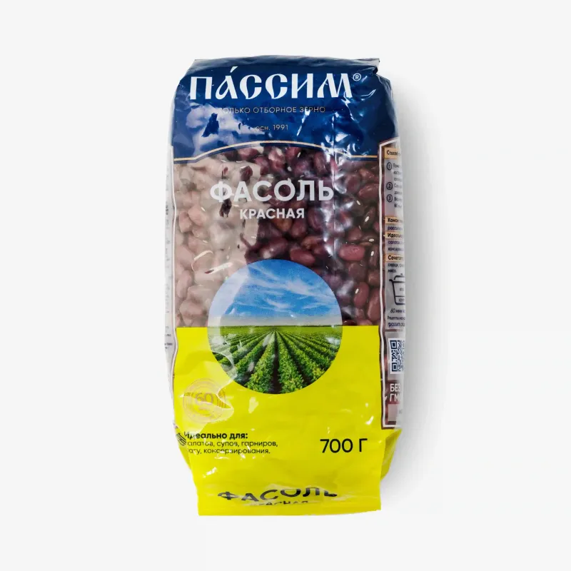 Фасоль Passim красная мягкая упаковка, 700 г