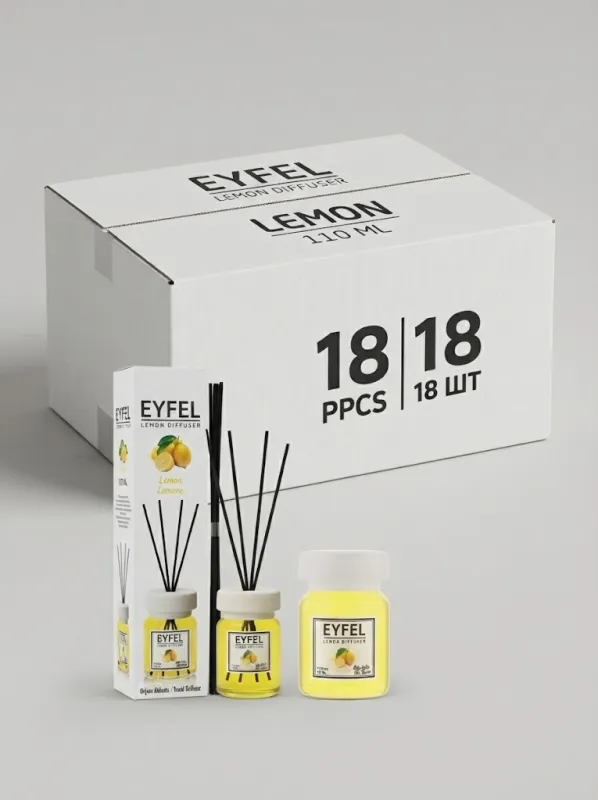 Ароматический диффузор EYFEL «Лимон» (Lemon), 110 мл