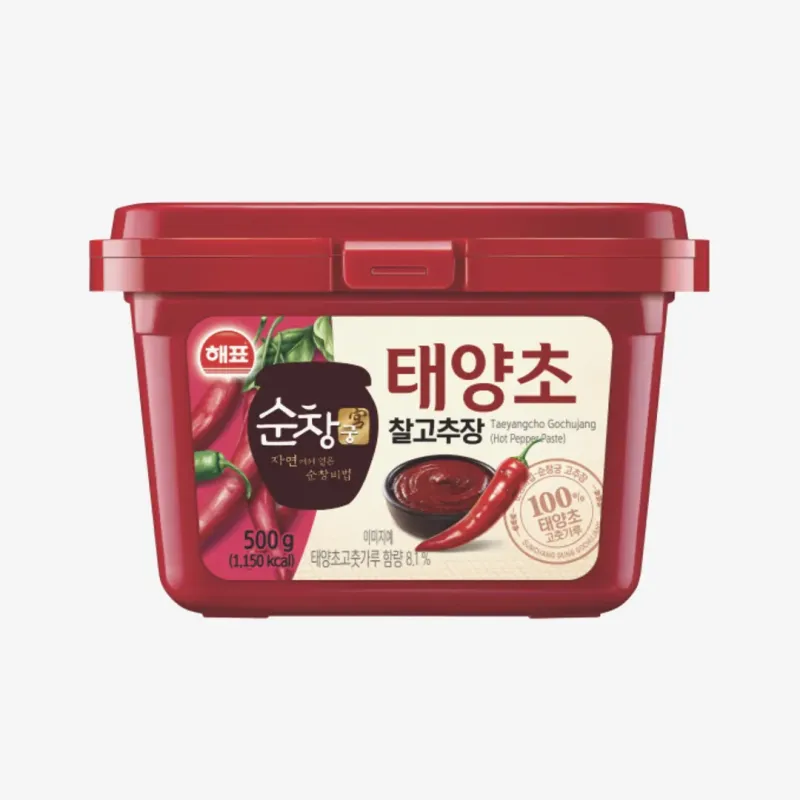 Соус-паста Sajo TAE Yang Cho Gochujang перцовая, 500 г