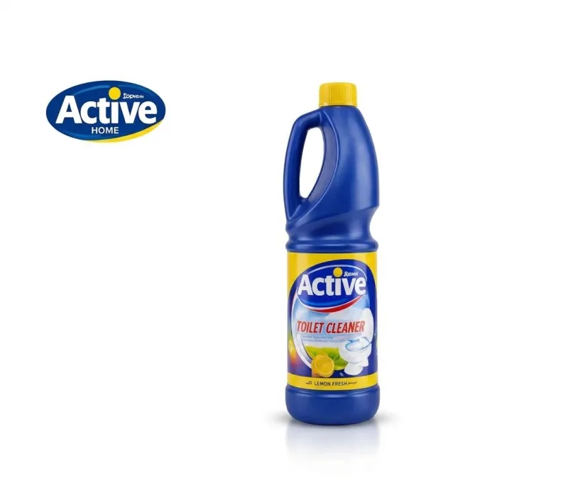 Жидкость Active чистящее средство для унитаза Toilet Cleaner с ароматом лимона 1 л