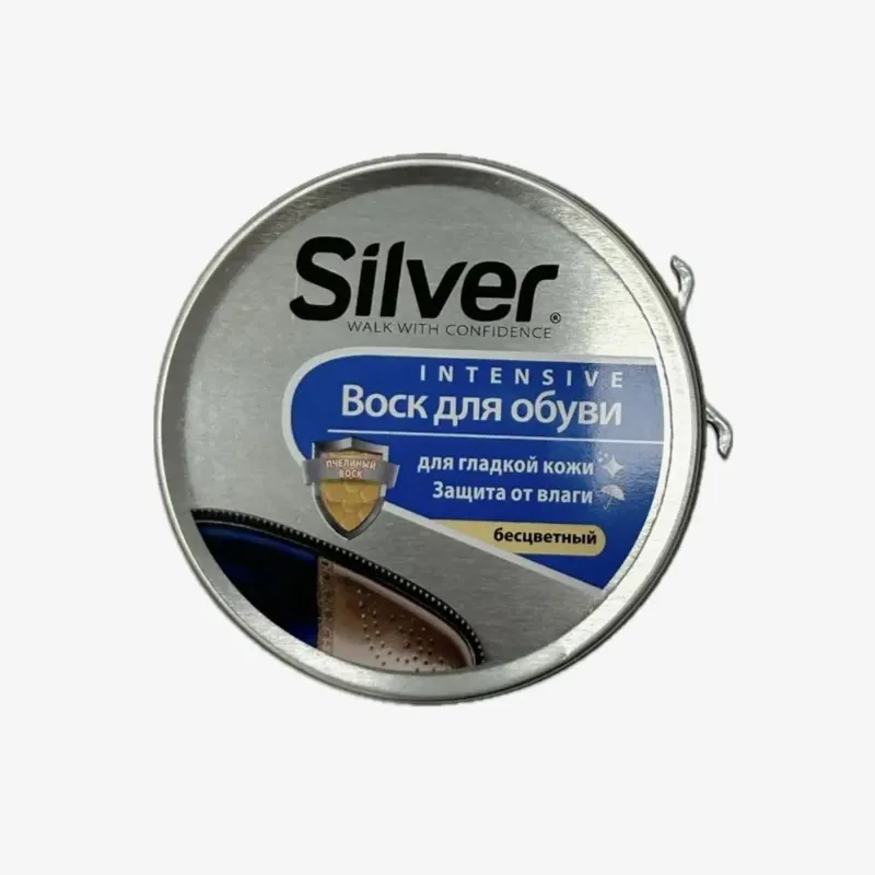 Крем Silver для обуви классик 50 мл, Черный