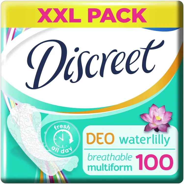 Discreet Ежедневные прокладки Waterlily 100шт