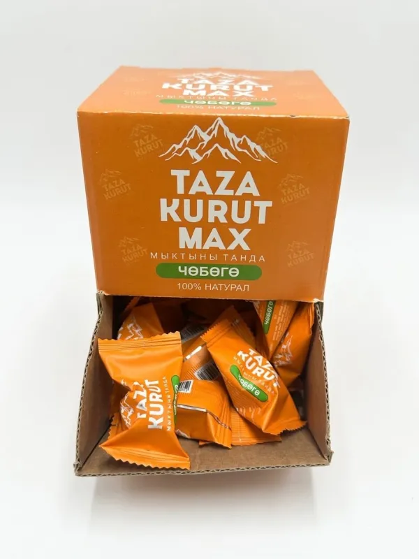 Курт "TAZA KURUT MAX" копчёный коробка