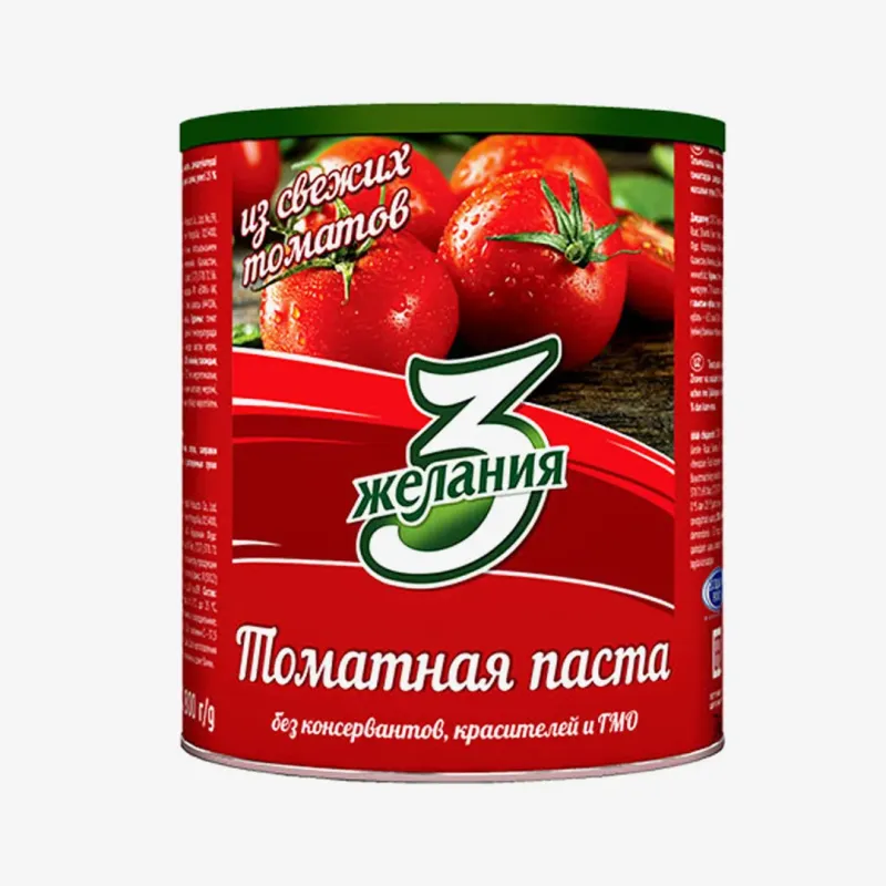 Паста 3 Желания томатная 800 г