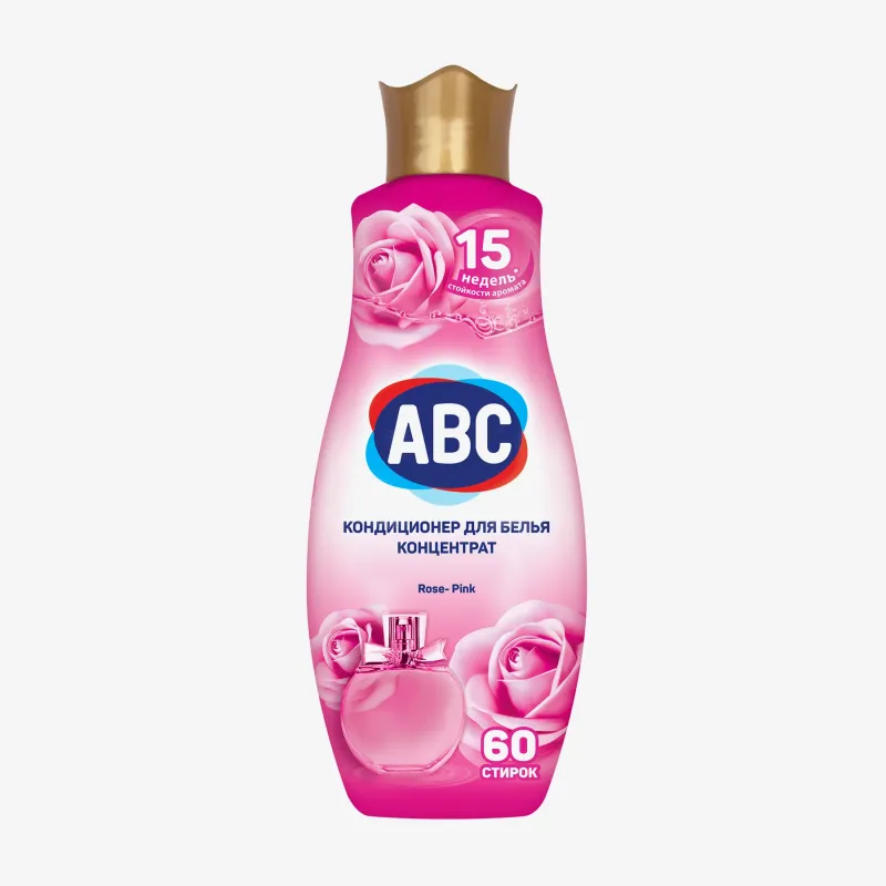 Кондиционер смягчитель ABC Rose Pink , 1440 мл