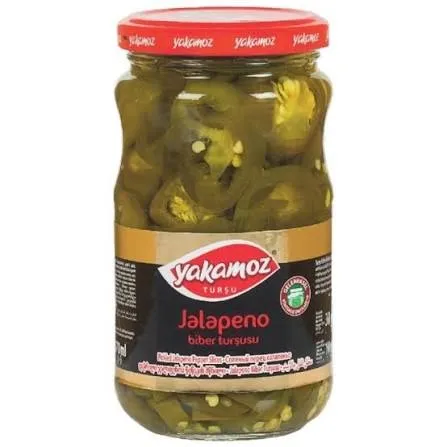 МАРИНОВАННЫЙ ПЕРЕЦ ХАЛАПЕНЬО «YAKAMOZ» (650 Г)