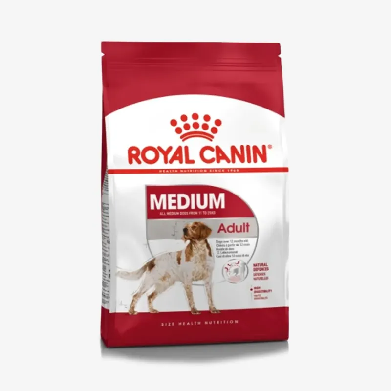 Корм сухой Royal Canin Medium Adult для взрослых собак средних пород (12+ мес) 15 кг