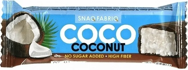 Snaq Fabriq батончик протеиновый Сосо кокос 1 шт