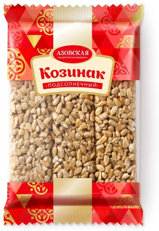 Азовская кондитерская фабрика козинак подсолнечный 150 г