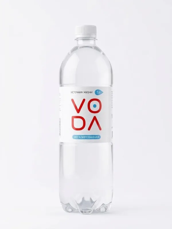 VODA негазированная 1л