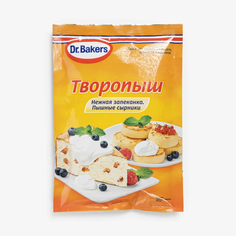 Смесь Dr.Bakers Творопыш для творожного пирога и запеканки 60 г