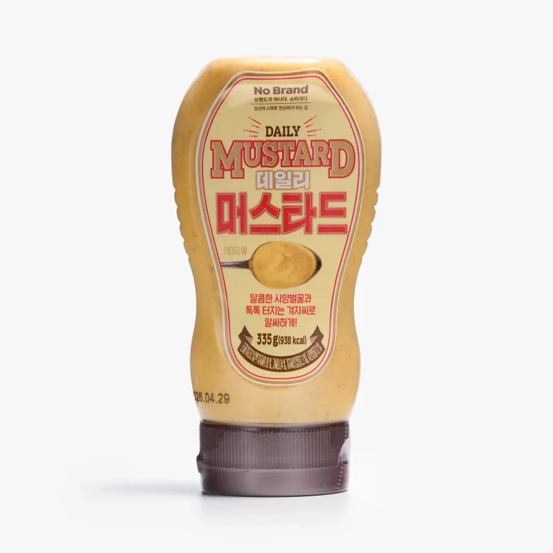 Соус No Brand daily mustard sauce горчичный, 335 г