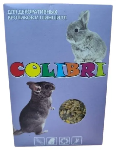 Корм Colibri для декоративных кроликов и шиншилл 0.5 кг