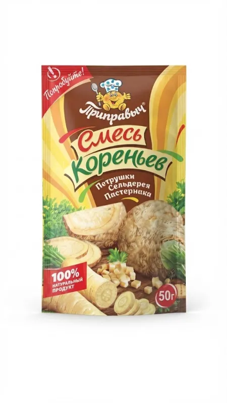 Смесь кореньев (петрушки, сельдерея, пастернака) 50г 