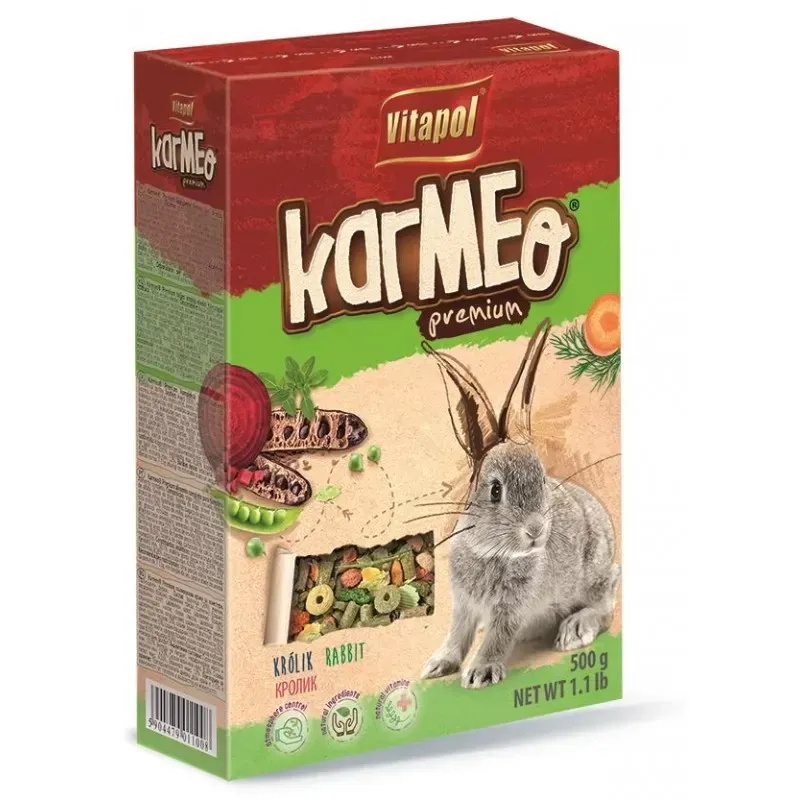 VITAPOL Karmeo Premium - Pokarm dla królika (kartonik) 500r