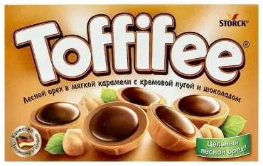 Конфеты шоколадные Toffifee лесной орех 250 г