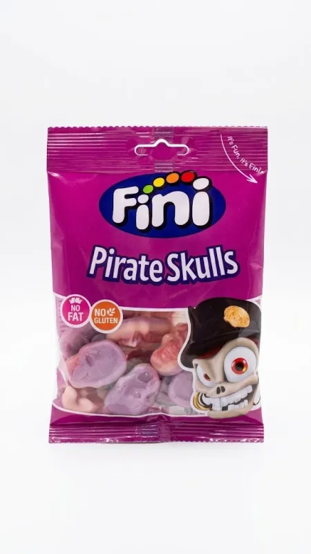 Мармелад жевательный Fini «Pirate Skulls» (Пиратские черепа), 90 г