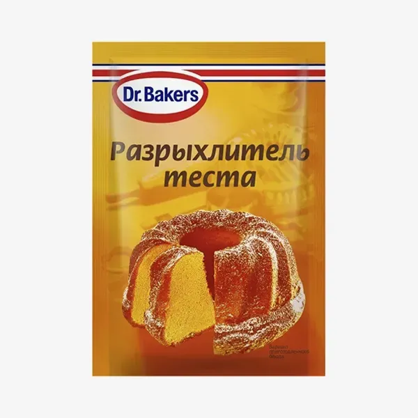 Разрыхлитель Dr. Bakers для теста 10 г