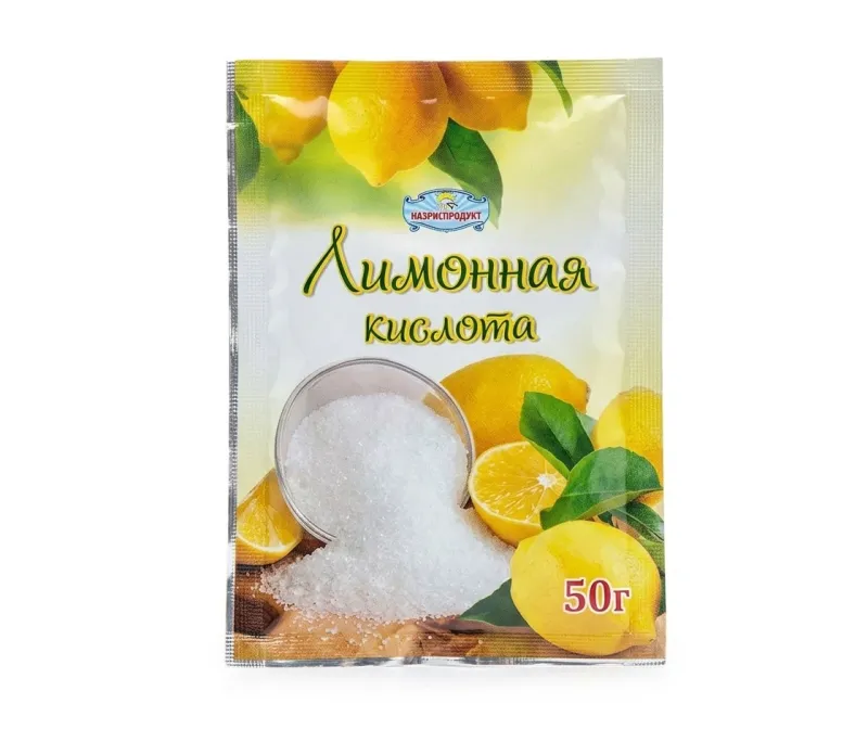 Лимонная кислота пищевая «Казруспродукт», 50 г