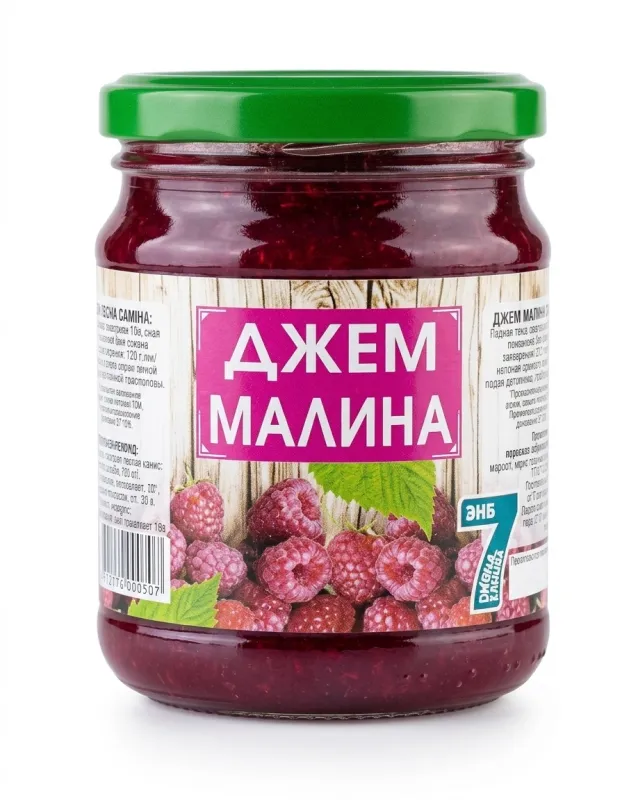 Джем малиновый «Джем Малина» в стеклянной банке, 500 г