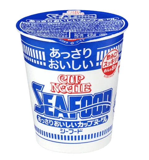Лапша Cup Noodle Nissin вкус морепродуктов, 60 г