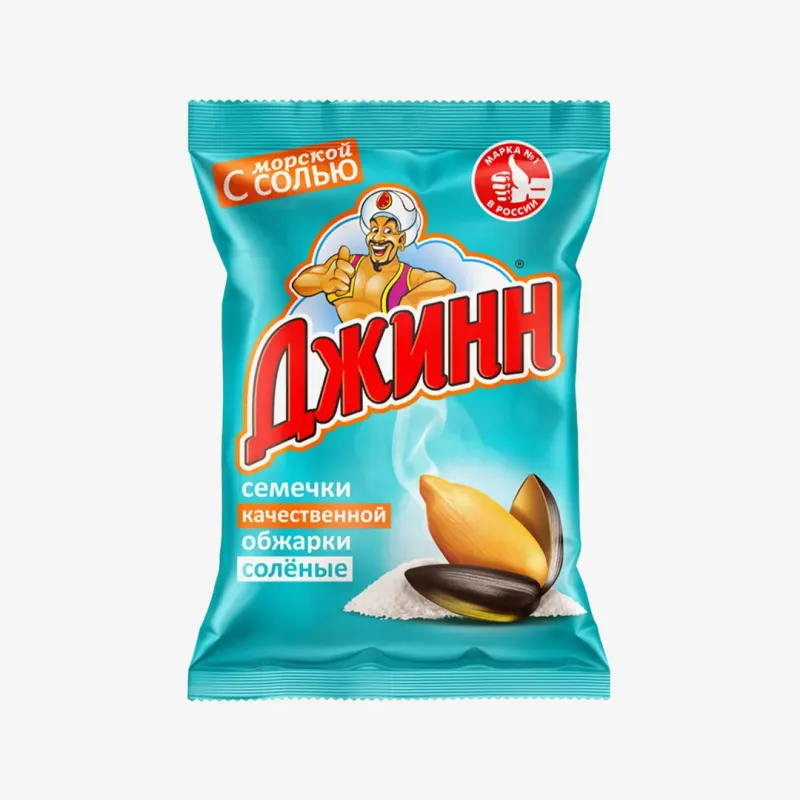 Семечки Джинн с морской солью 140 г