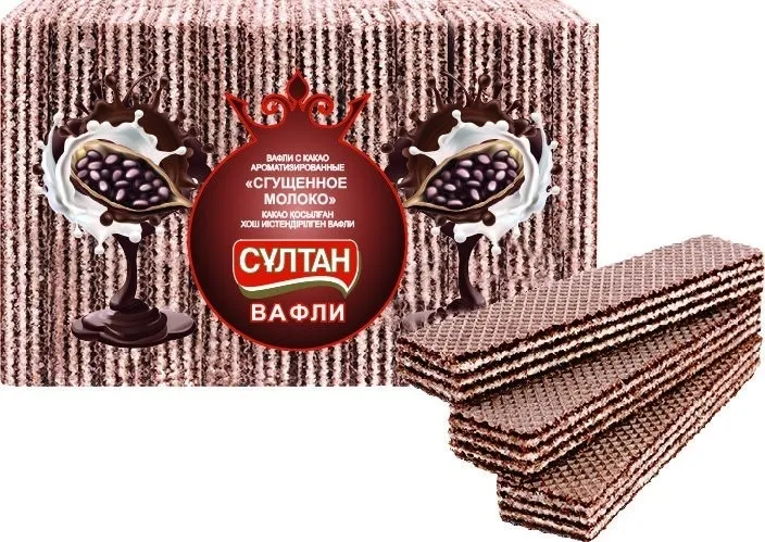 Султан вафли с какао 400 г