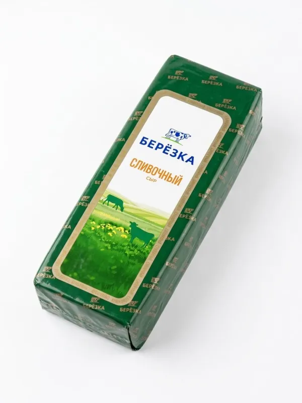 Сыр сливочный "Берёзка" полутвердый
