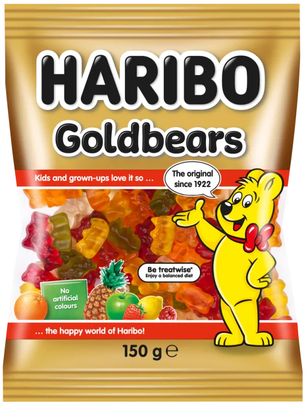 Мармелад Нaribo Goldbears жевательный 80 г