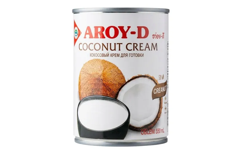 Кокосовый крем для готовки Aroy-D 60-70% (Coconut Cream), 560 гр