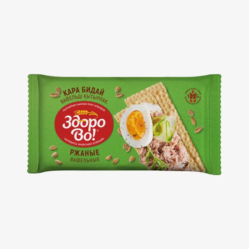 Хлебцы Здорово ржаные, 70 г