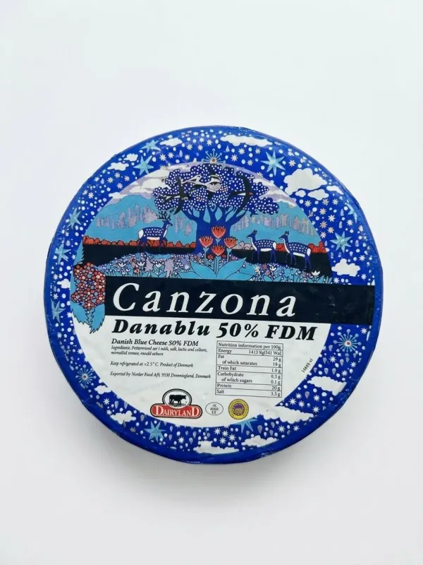 Сыр с плесенью "Ganzona danablu"