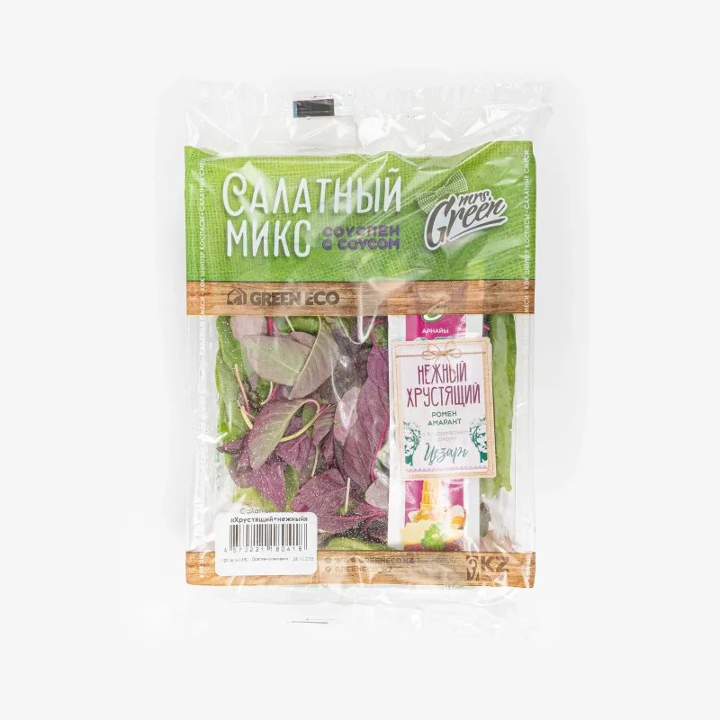 Салатный микс Mrs.Green хрустящий + нежный 100 г