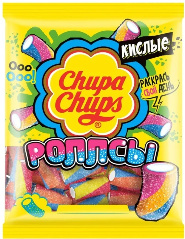 Мармелад Chupa Chups Роллсы жевательный 70 г