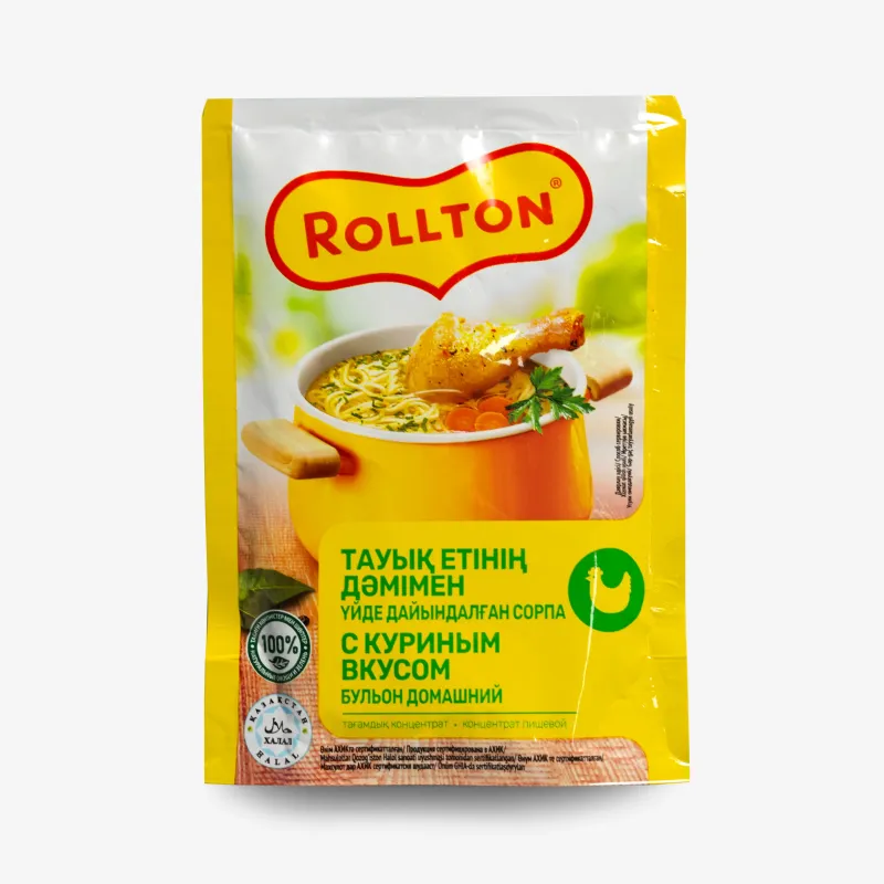 Бульон Rollton куриный домашний, 90 г