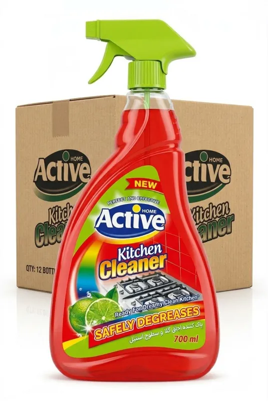 Чистящее средство для кухни ACTIVE Kitchen cleaner 700 мл, в коробке 12 шт