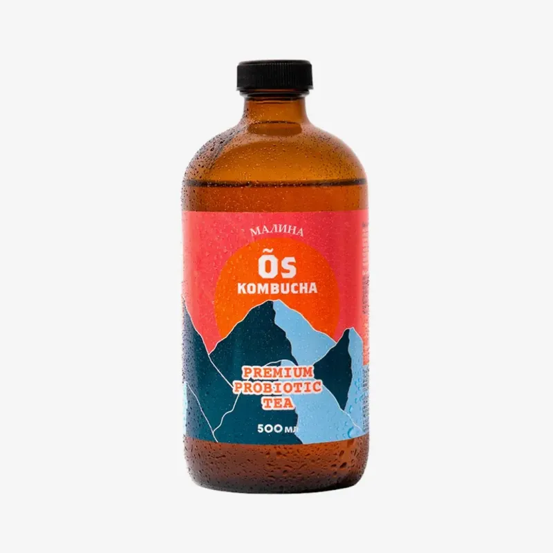 Комбуча Os Kombucha Малина 500 мл