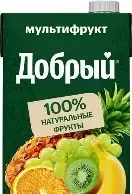 Добрый Мультифрукт 2л