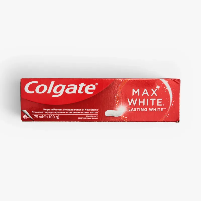 Зубная паста Colgate Max white lasting, 75 мл
