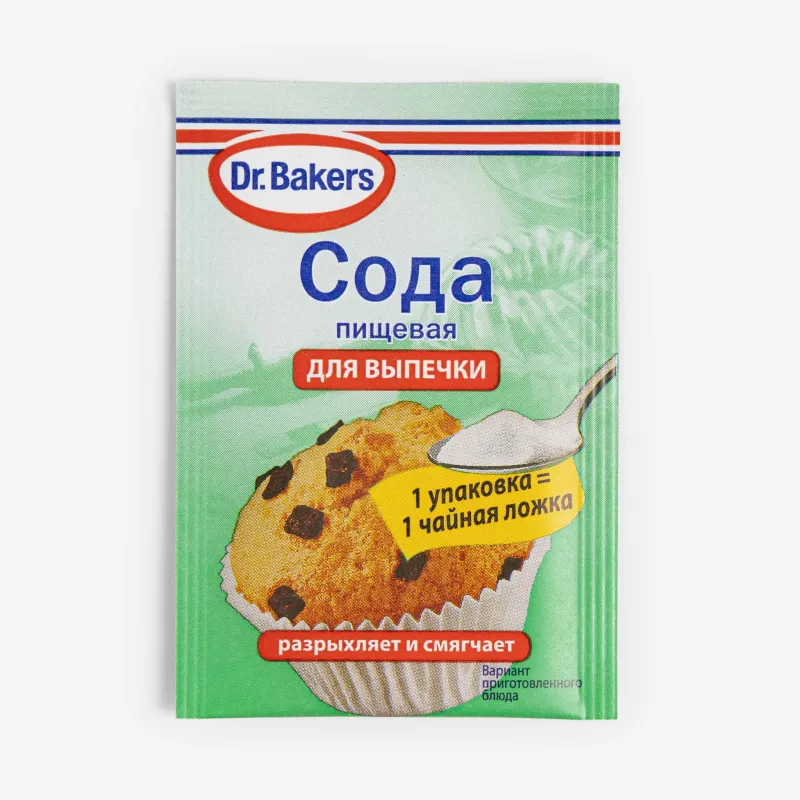 Сода Dr.Bakers пищевая 5 г