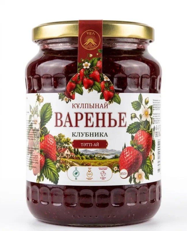 Клубничное варенье «Тәтті-Ай» 850 г
