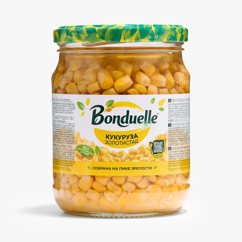 Кукуруза Bonduelle золотистая, 500 мл