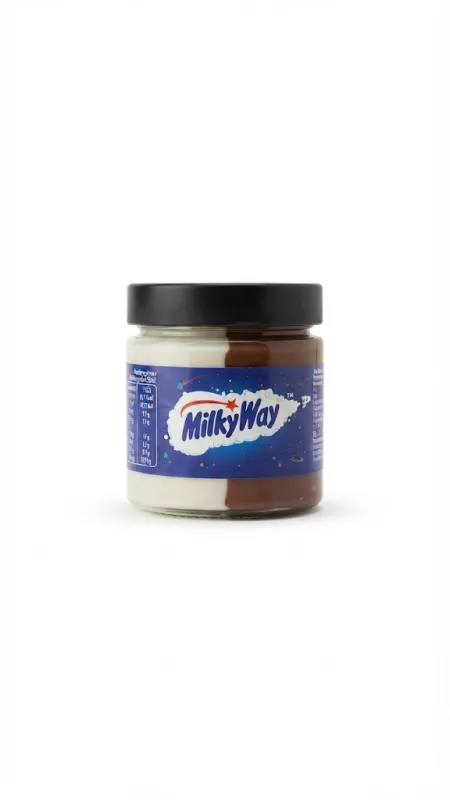 Двухцветная шоколадно-молочная паста Milky Way 200 г