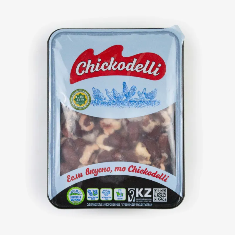 Сердце Chickodelli куриное замороженное на подложке, кг