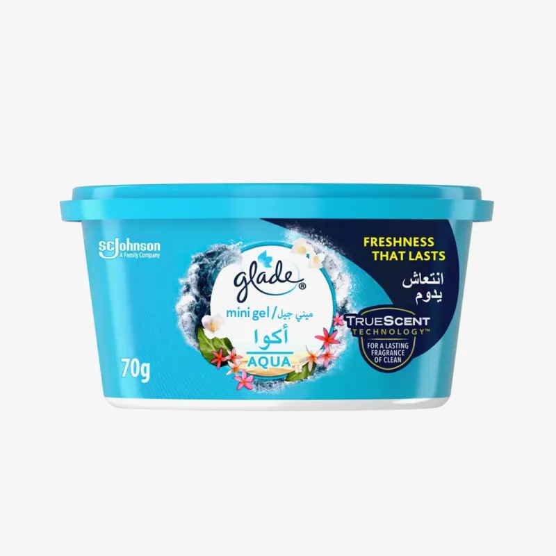 Мини-гель Glade освежитель океанский оазис, 70 г