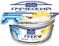 Греческий йогурт Ваниль 7% FoodMaster 130 г