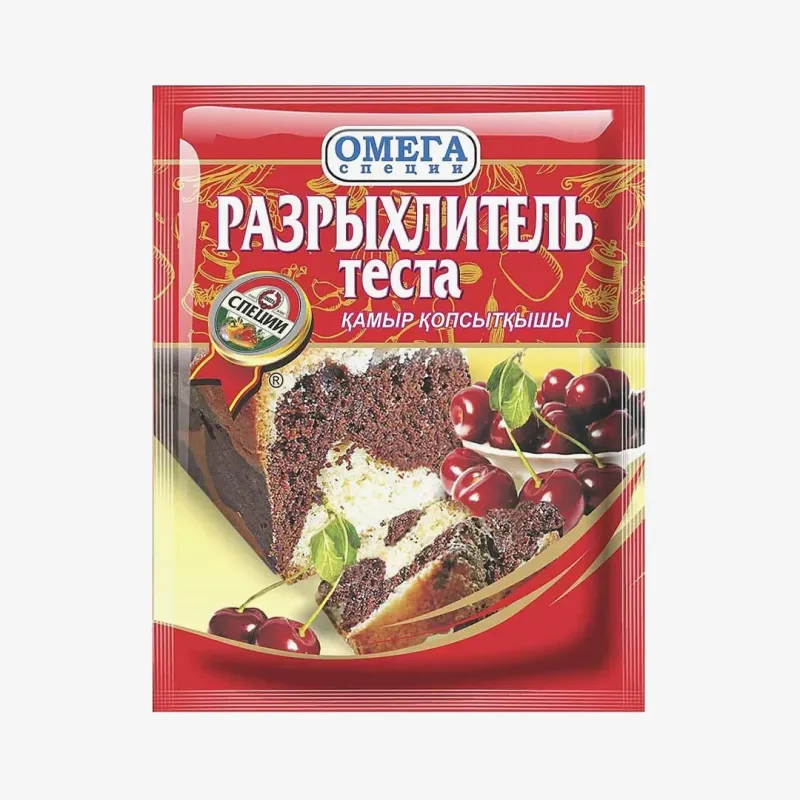 Разрыхлитель Омега теста 10 г