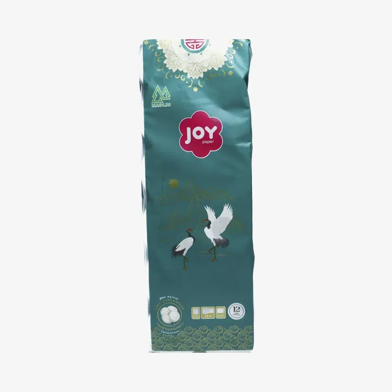 Бумага Joy Paper туалетная, 12 шт