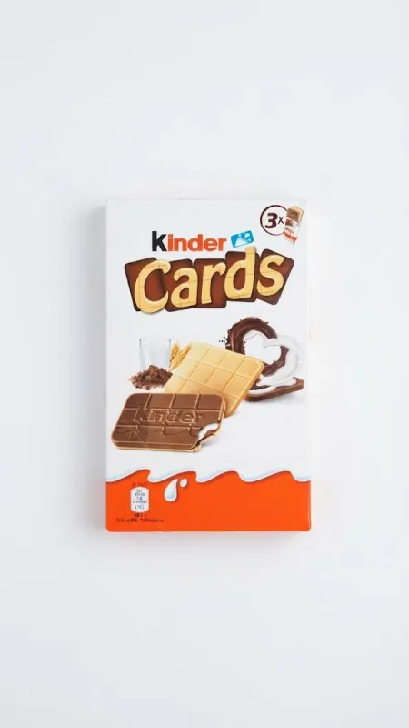ВАФЕЛЬНОЕ ПЕЧЕНЬЕ KINDER CARDS (77 Г)
